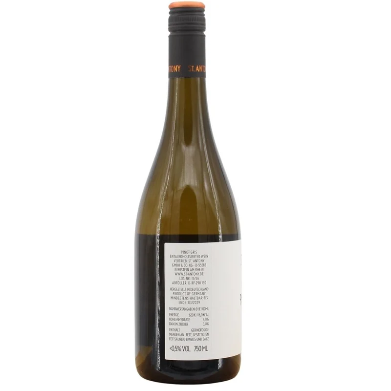 St. Antony Pinot Gris <0,5% 0,75l