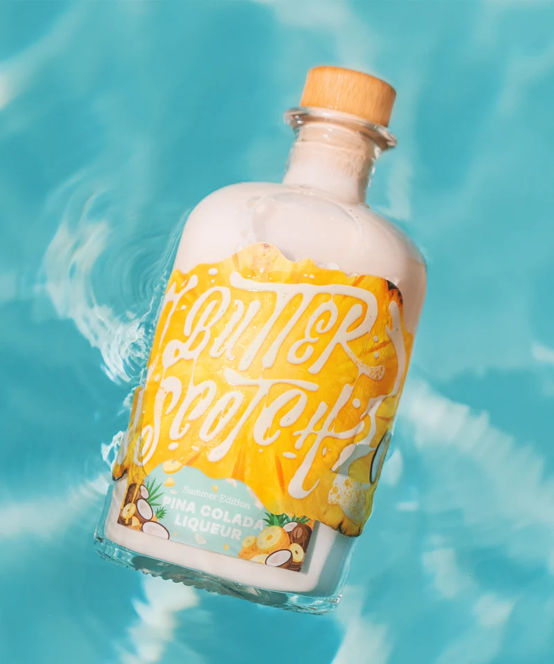 Butterscotch Pina Colada inkl. 2 Shot Gläser