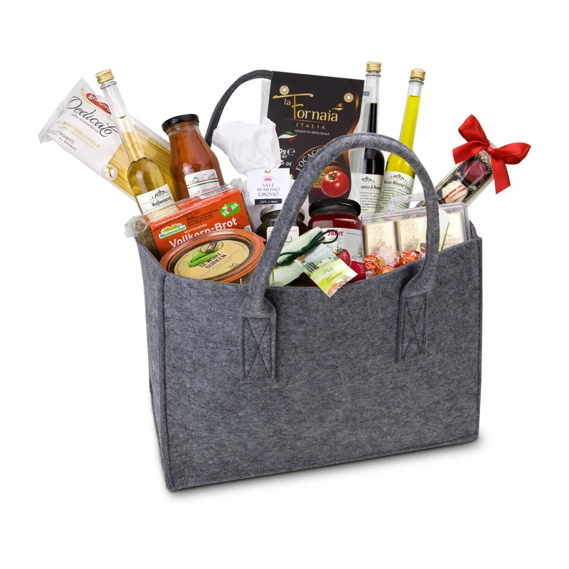 Geschenktasche XL mit 15 leckeren Produkten – Feinkost-Geschenkset