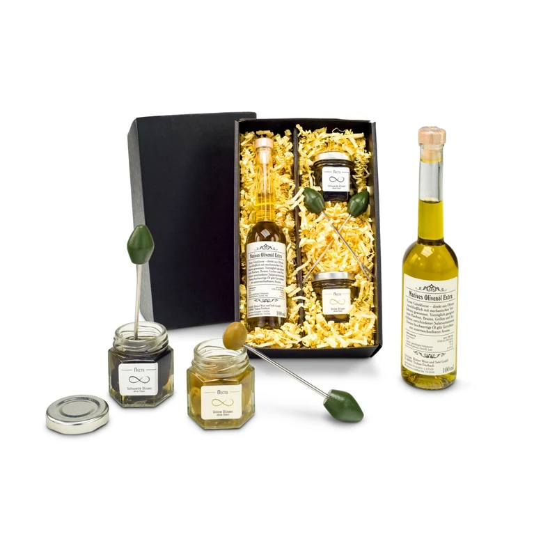 Oliven-Variation – Feinkost-Geschenkset