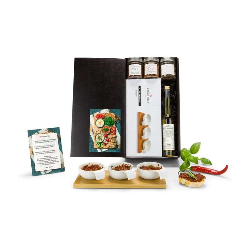 Bruschetta Trio – Feinkost-Geschenkset