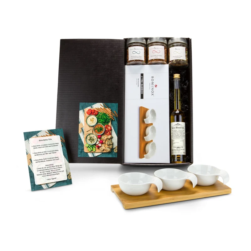 Bruschetta Trio – Feinkost-Geschenkset