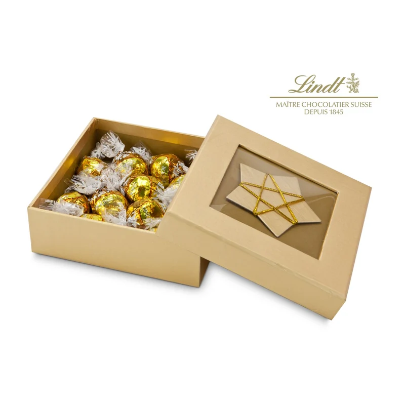 Goldene Schachtel – Weihnachtsgeschenk