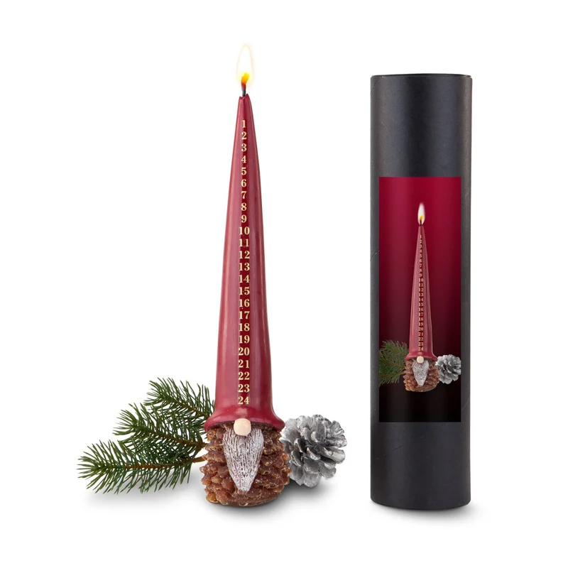 Adventskalenderkerze – Weihnachtsgeschenk