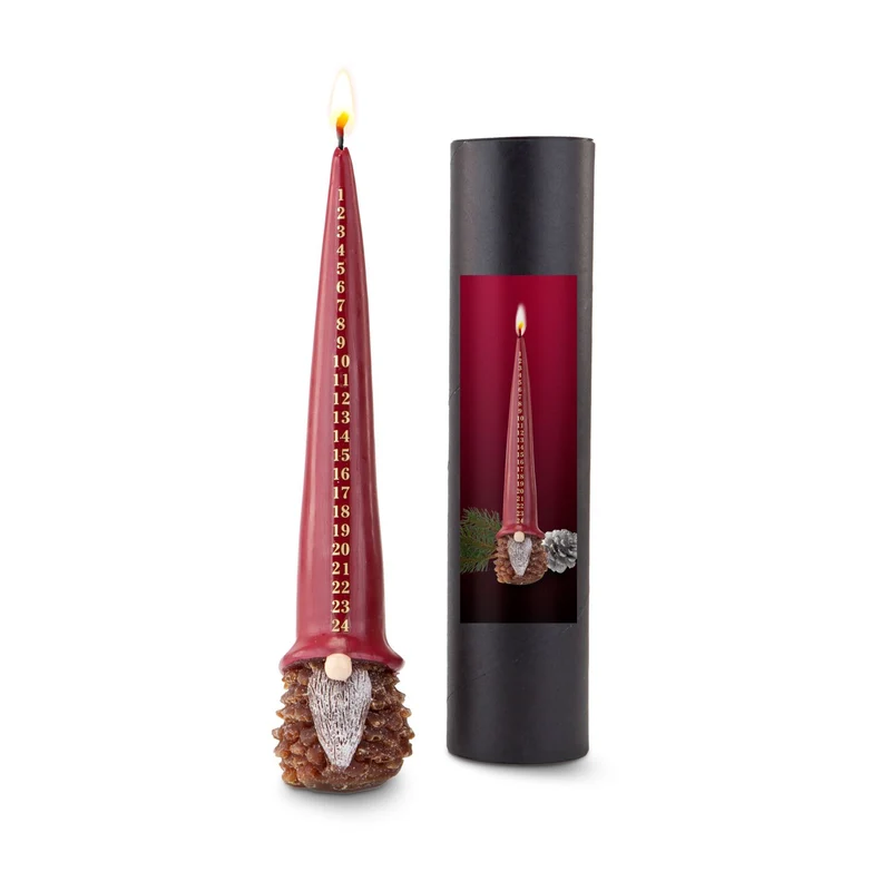 Adventskalenderkerze – Weihnachtsgeschenk