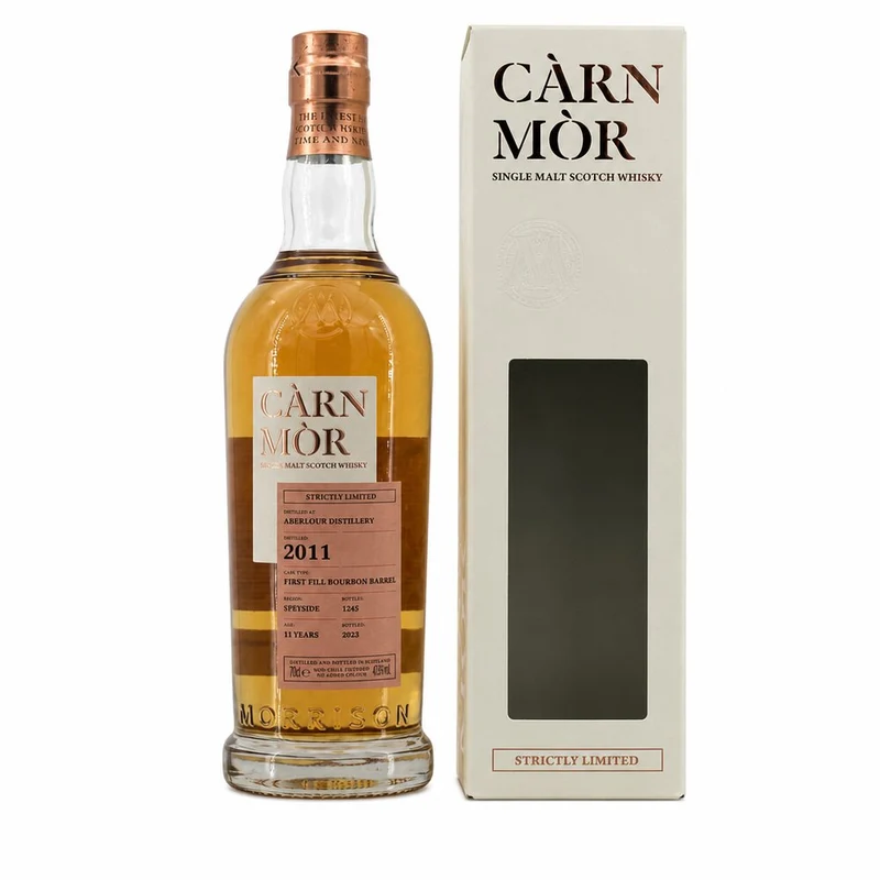 Aberlour 11 Jahre 2011/2023 Carn Mor First Fill Bourbon Barrel 47,5% 0,7l