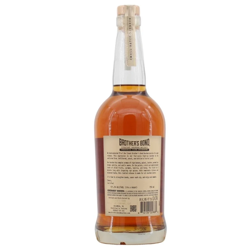 Brothers Bond Original Cask Strength Batch #0005 57,2% 0,75l