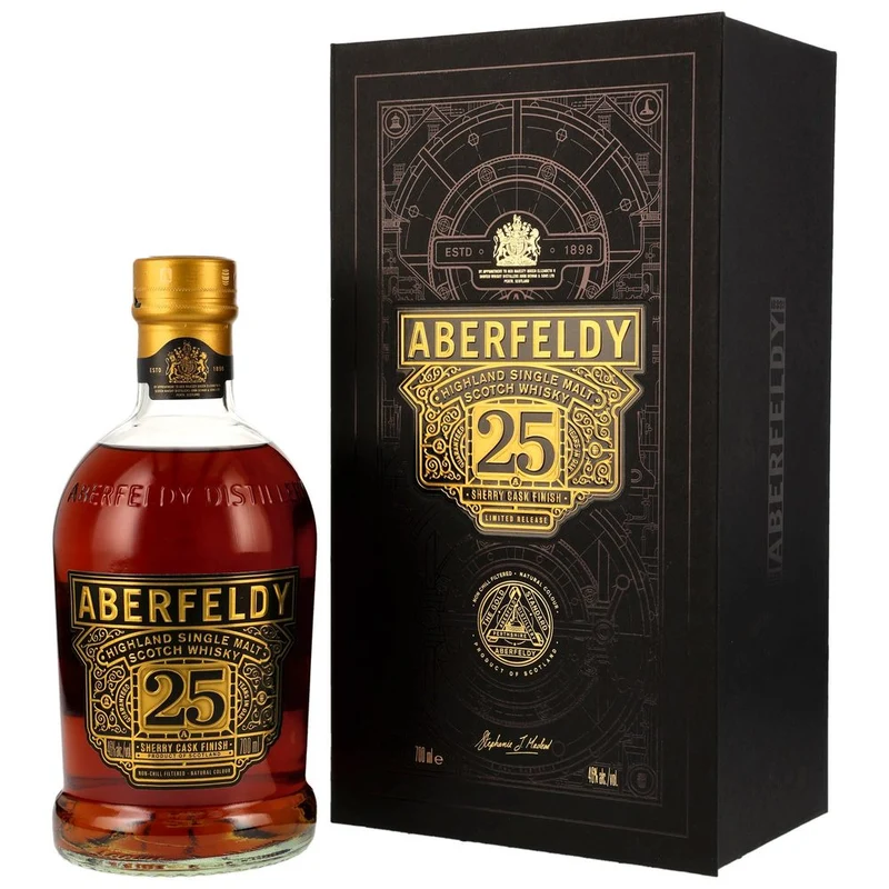 Aberfeldy 25 Jahre Oloroso Sherry Cask Finish 46,0% 0,7l