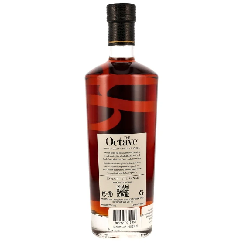 Drumblade 17 Jahre 2008/2026 - Amontillado Sherry Cask Finish #1448888 - Octave (Duncan Taylor) 55,0% 0,7l