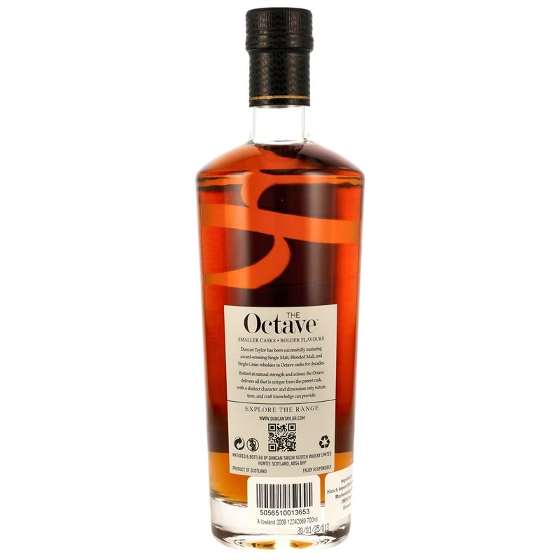 Lowland 15 Jahre 2009/2025 - Oloroso Sherry Cask Finish #12242869 - Octave (Duncan Taylor) 53,0% 0,7l