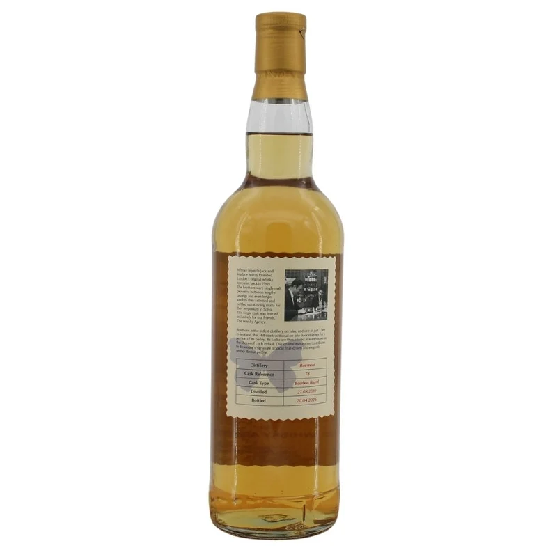 Bowmore 15 Jahre 2010/2026 Joint Bottling Milroy´s & TWA 53,7% 0,7l