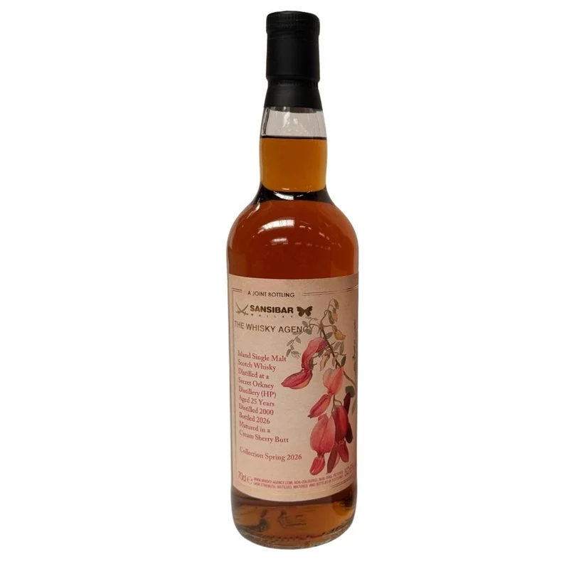 Secret Orkney 25 Jahre 2000/2026 Sansibar & TWA 52,6% 0,7l
