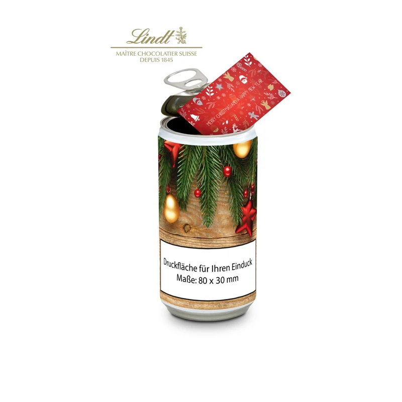 Lindt-Geheimnis klassisch – weihnachtliche Geschenkdose