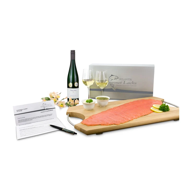 Lachs-Gutschein: Genießer – Geschenkset