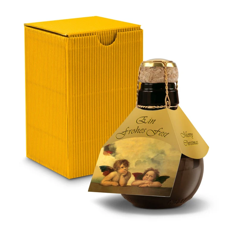 Kleinste Sektflasche: Weihnachts-Raffael – Geschenkset