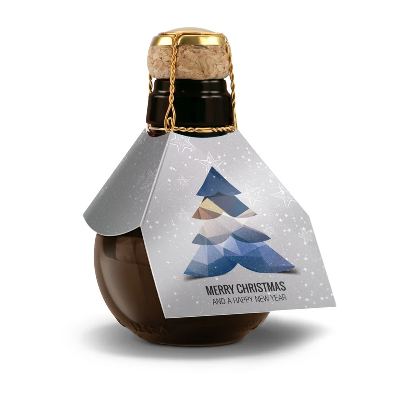 Kleinste Sektflache: Merry Christmas – Geschenkset