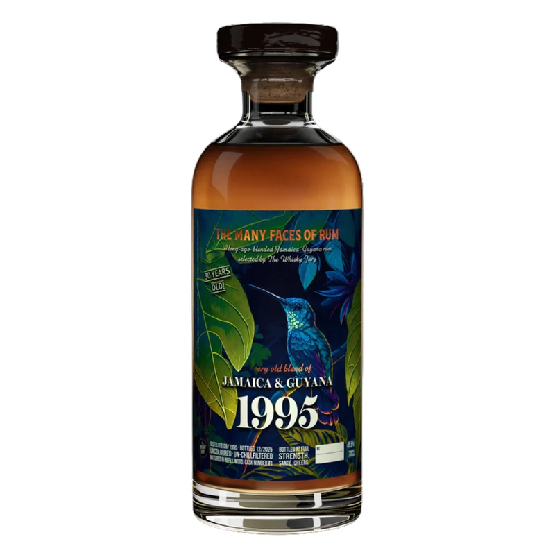 Guyana/Jamaica 30 Jahre 1995/2026 Many Faces of Rum The Whisky Jury 45,5% 0,7l