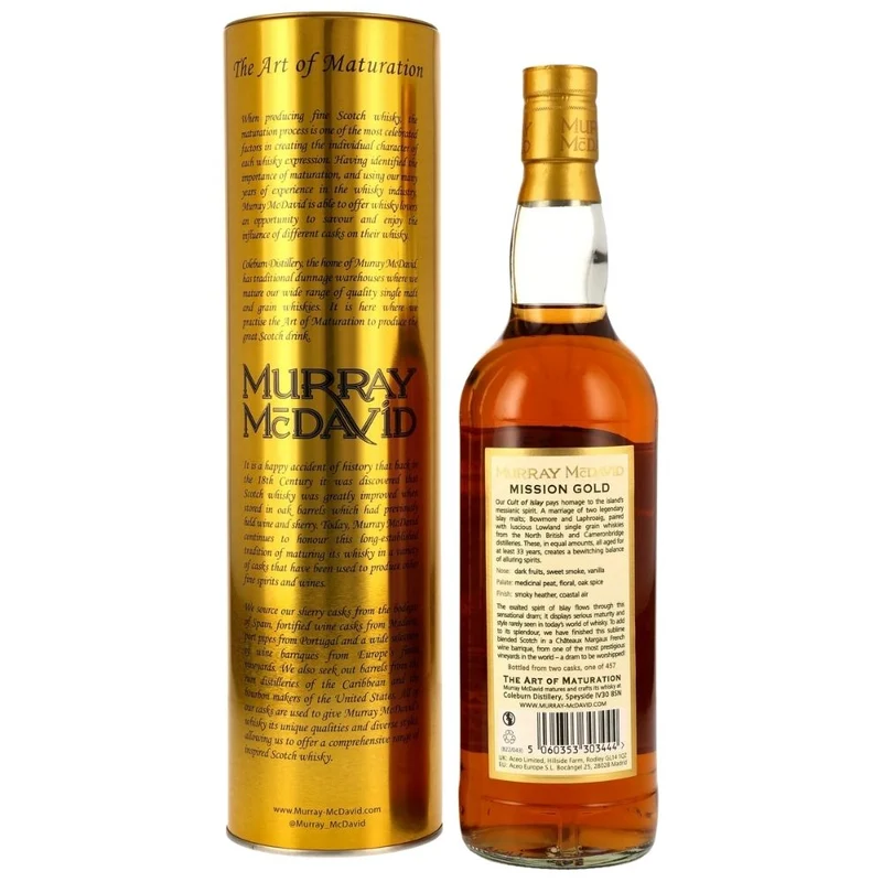 Cult of Islay 1989 33 Jahre First Fill Premier Cru Finish Murray McDavid 41,5% 0,7l