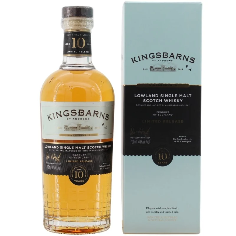 Kingsbarns 10 Jahre Limited Release 46% 0,7l