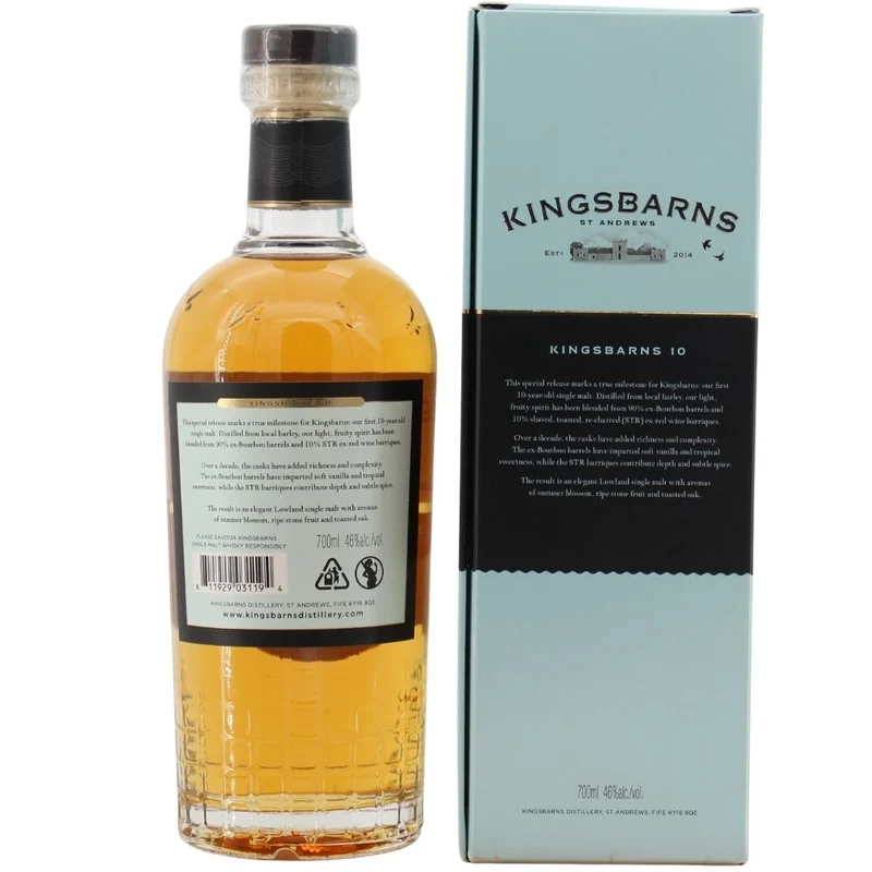 Kingsbarns 10 Jahre Limited Release 46% 0,7l