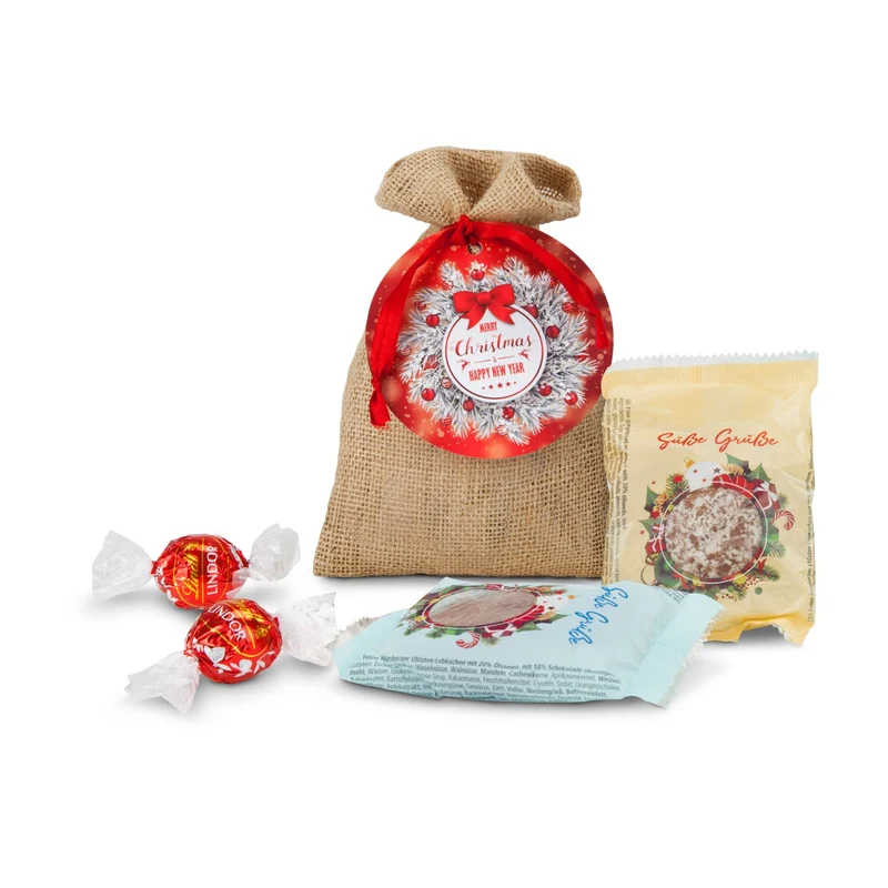 Süßes Weihnachtssäckchen – Geschenkset