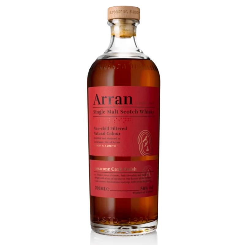 Whisky Arran Amarone Cask Finish Scotch Single Malt