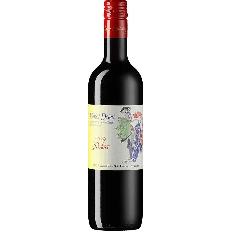 Merlot Delea Rosso IGT Schweizer Italienisch