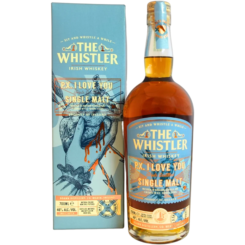Whisky Der Whistler P.X. I LOVE YOU Irischer Single Malt