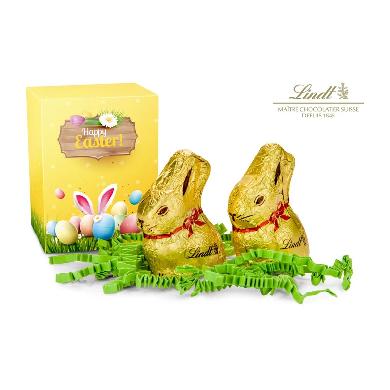 Lindt Osterhäschen Duo – Geschenkset
