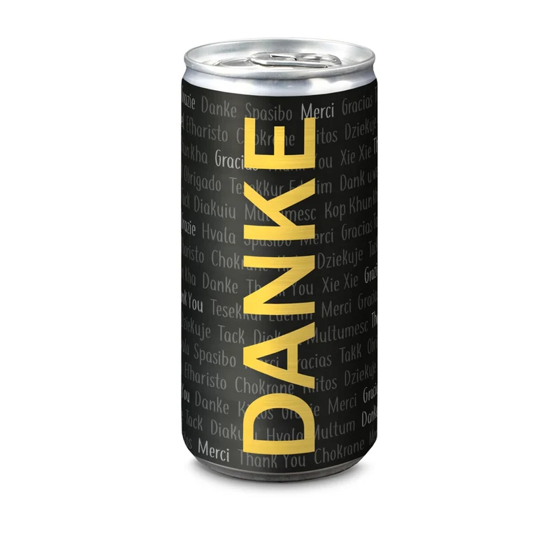24x Danke Secco Dose, 0,2 l – Geschenkset