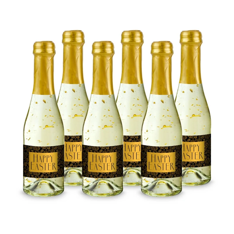 Hasengold - 6 x Goldflockentraum Piccolo 0,2 l – Geschenkset