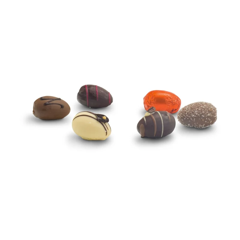 Schokoladen-Pralineneier, 6 Stück, 125 g – Geschenkset