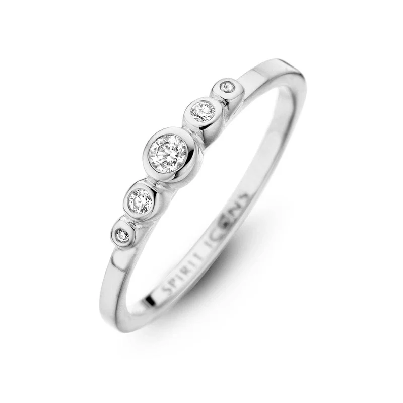 TEMPTATION RING SL CZ