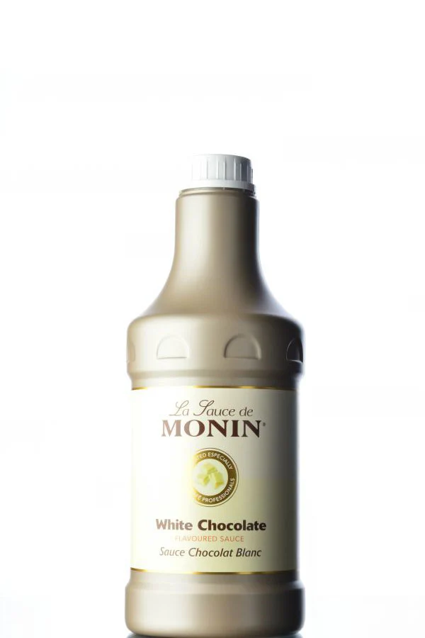 Monin Gourmet Sauce Schokolade Weiss 1.89l