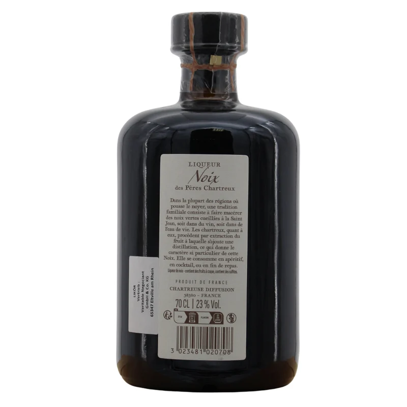Liqueur Noix des Pères Chartreux 23% 0,7l