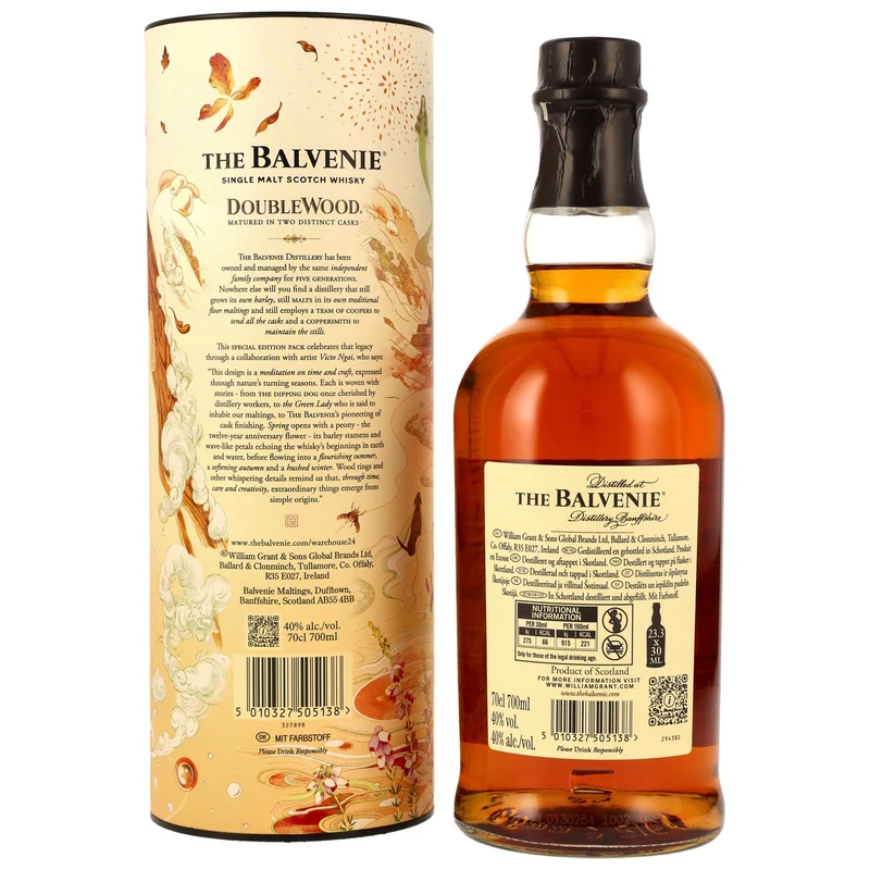 Balvenie 12 Jahre Double Wood Limited Edition Victo Ngai Design 40% 0,7l