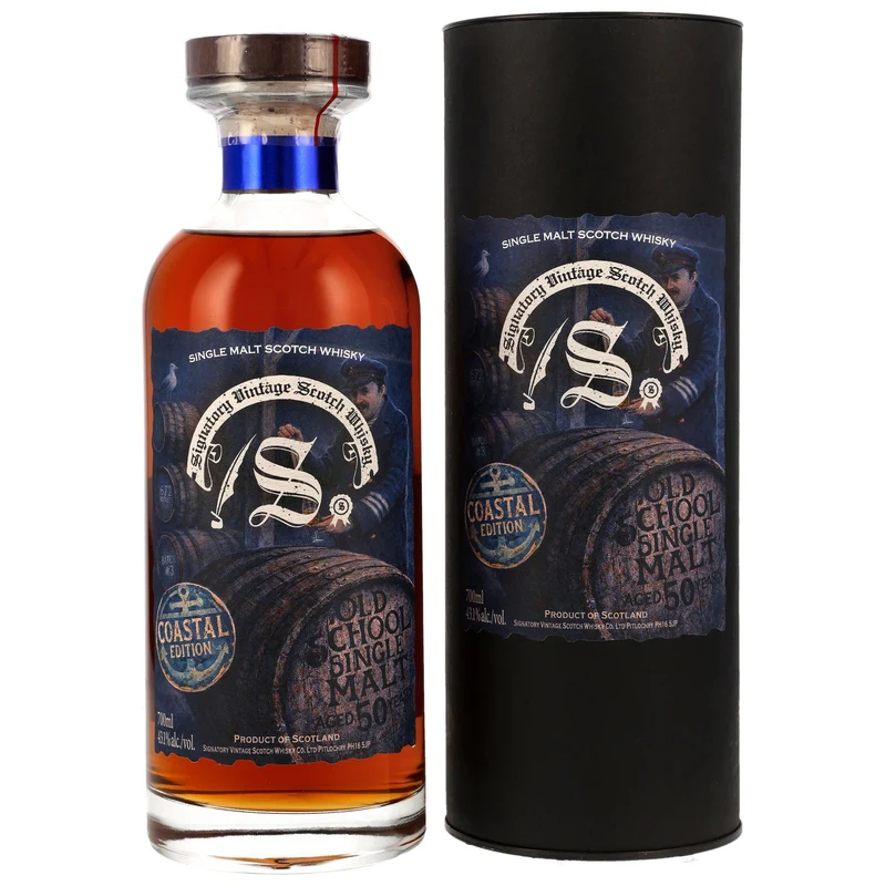 Old School Single Malt Batch #3 50 Jahre SV 43,1% 0,7l