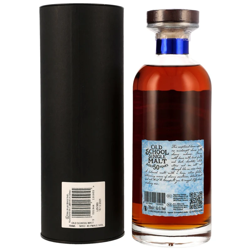 Old School Single Malt Batch #3 50 Jahre SV 43,1% 0,7l