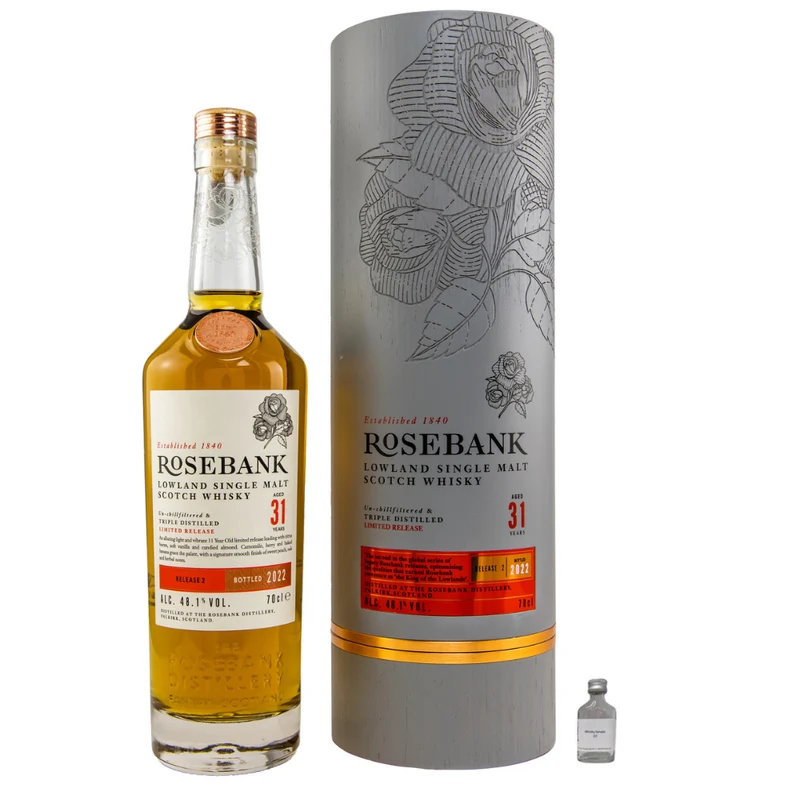 Rosebank 31 Jahre Release 2 48,1% 0,7l + 2cl Sample