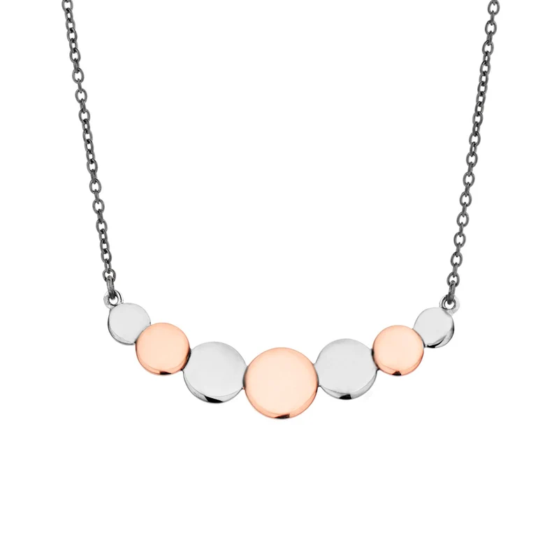 STEPS NECKLACE BL/RG