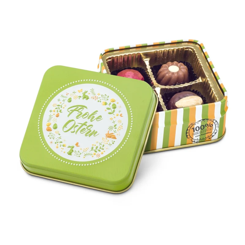 Frohe Ostern - Pralinendose mit 50 g – Geschenkset