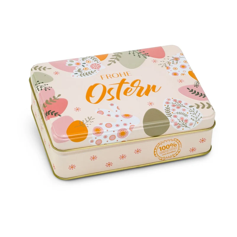Frohe Ostern - Pralinendose mit 125 g – Geschenkset