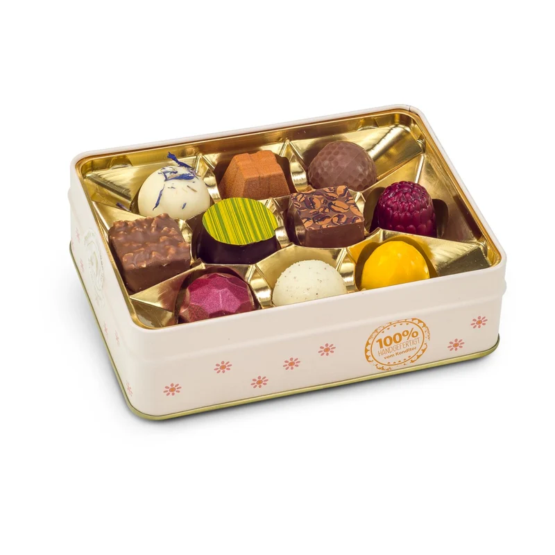 Frohe Ostern - Pralinendose mit 125 g – Geschenkset