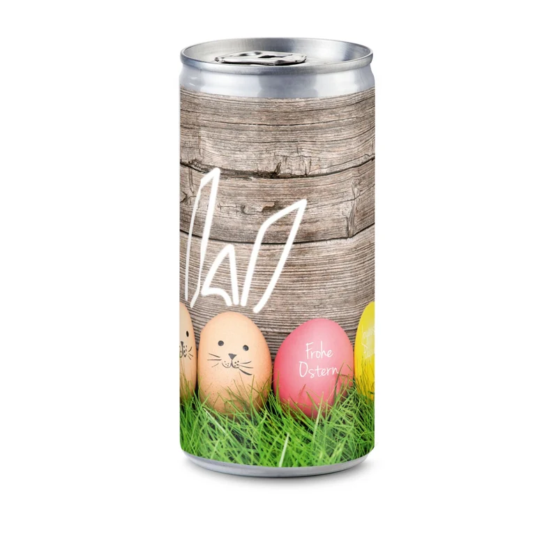 HasenSecco - 24 x Promo Secco 0,2 l, Slimlinedose – Geschenkset