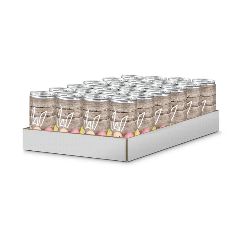 HasenSecco - 24 x Promo Secco 0,2 l, Slimlinedose – Geschenkset