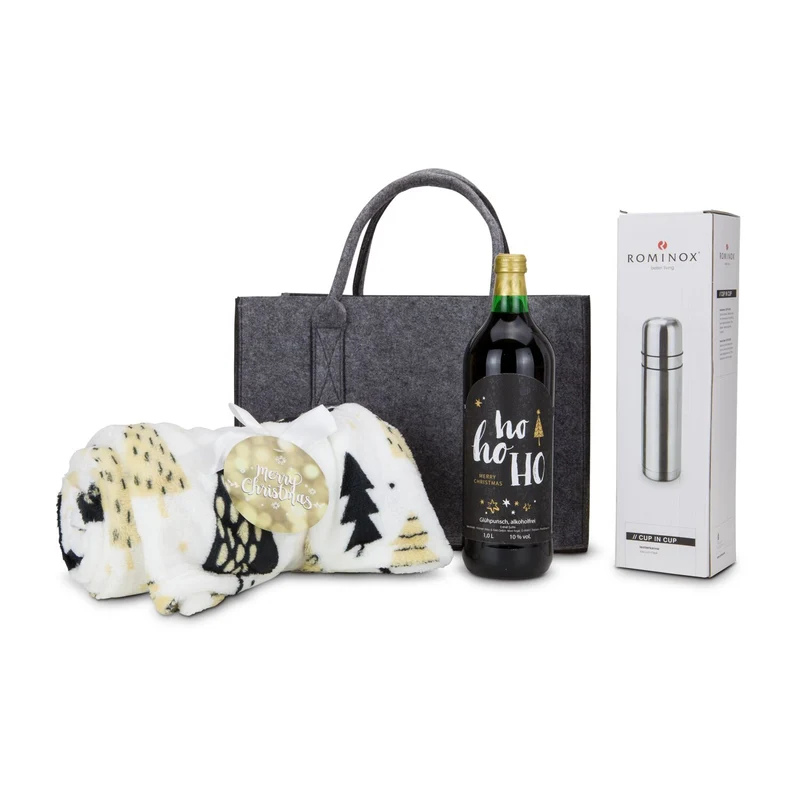 Gemütliche Filztasche – Geschenkset