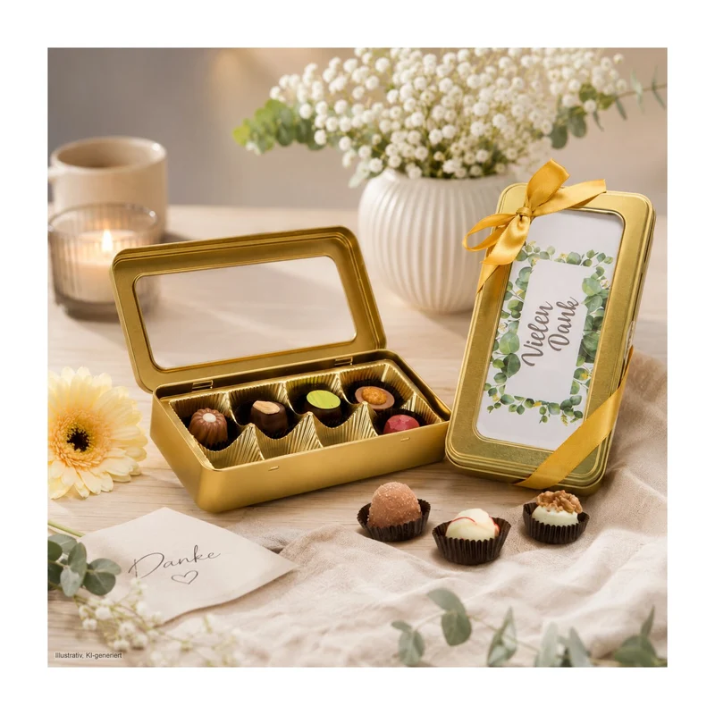 Golddose Frohe Weihnachten – Geschenkset