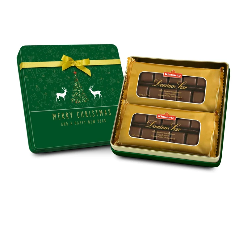 Weihnachts-Domino – Geschenkset