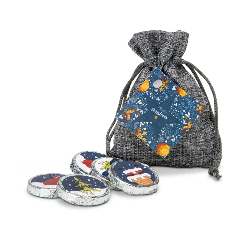 Weihnachts-Schokotaler – Geschenkset