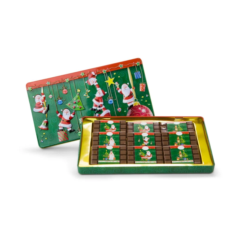 Schokoladendose Merry Christmas – Geschenkset
